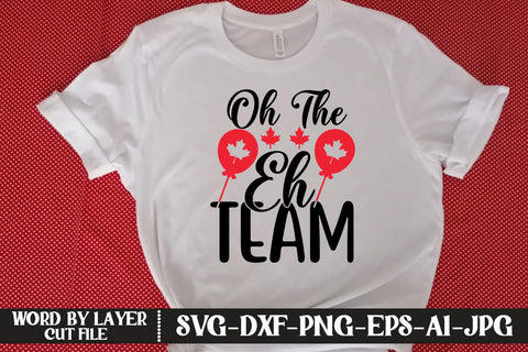 Oh the Eh Team SVG CUT FILE SVG MStudio 