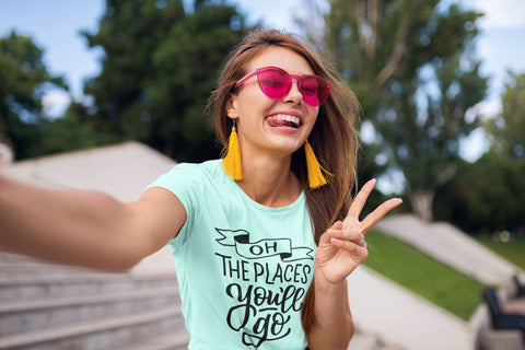 Oh The Places You'll Go SVG Cut File, Hand Lettered SVG SVG Cerebrations 