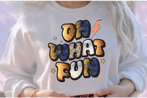 Oh What Fun Christmas Sublimation Sublimation Creativeart88 