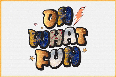 Oh What Fun Christmas Sublimation Sublimation Creativeart88 