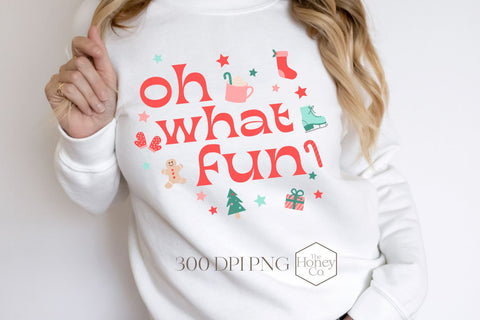 Oh What Fun Sublimation | Christmas Sublimation Sublimation The Honey Company 