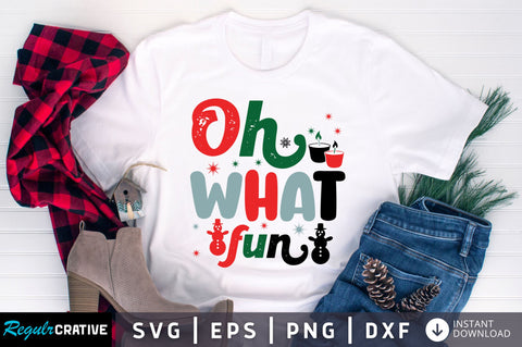 Oh what fun SVG Design SVG Regulrcrative 