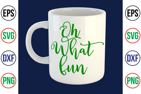 Oh What Fun-svg SVG nirmal108roy 