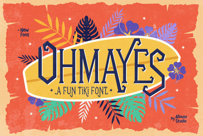 Ohmayes Font Allouse.Studio 