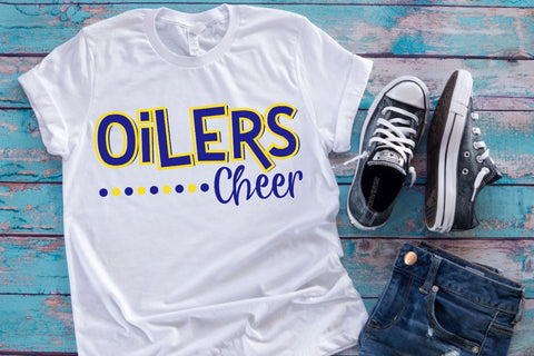 Oilers Cheer SVG Morgan Day Designs 