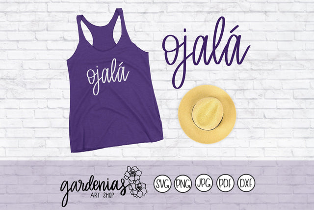 Ojalá SVG Gardenias Art Shop 