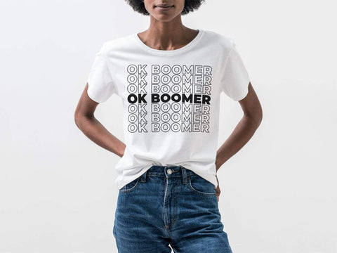 ok boomer, sarcastic svg, okay boomer, ok boomer svg, boomer, funny svg, meme svg, ok boomer shirt, funny quotes svg, sassy svg, joke svg SVG CutLeafSvg 