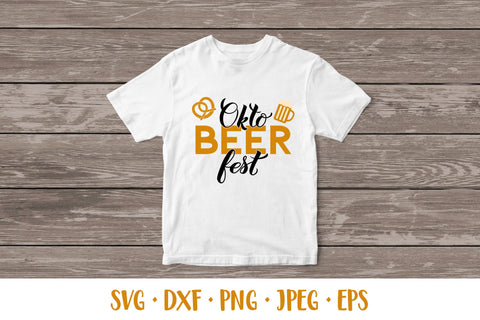Oktobeerfest SVG. Oktoberfest. German beer festival SVG LaBelezoka 
