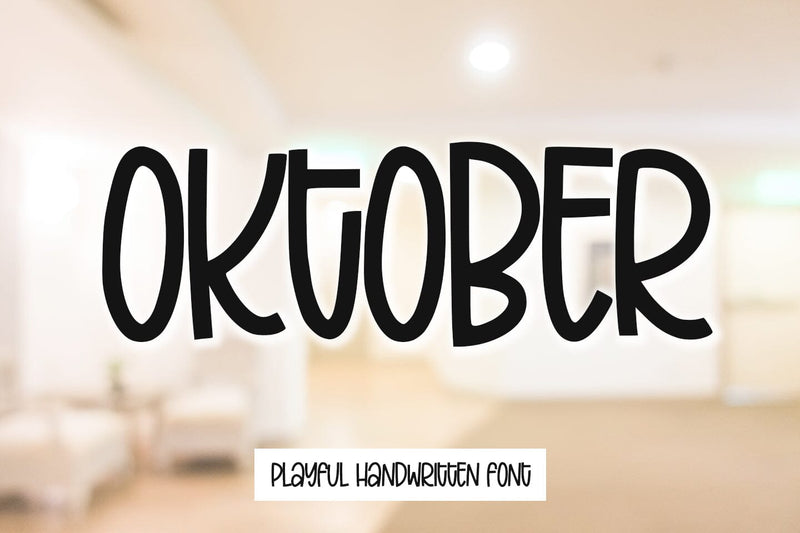 Oktober Font Abo Daniel Studio 