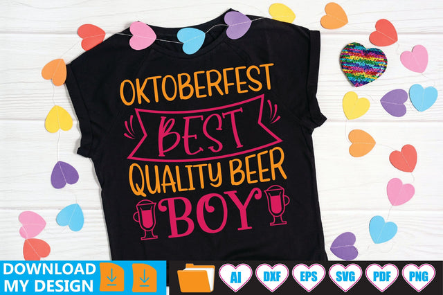 Oktoberfest Best Quality Beer Boy SVG CraftlabSvg29 