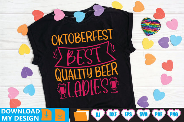 Oktoberfest Best Quality Beer Ladies SVG CraftlabSvg29 