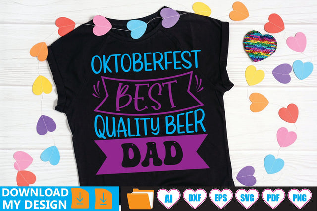 Oktoberfest Cold Beer Dad SVG CraftlabSvg29 
