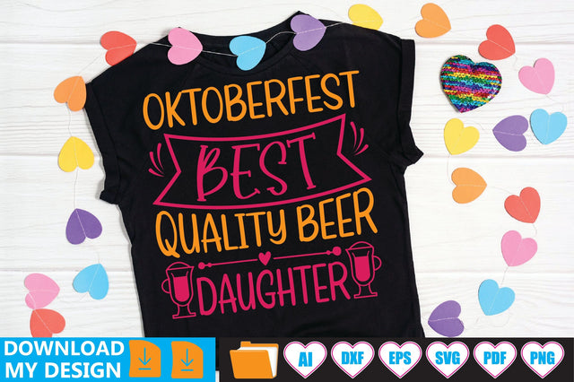 Oktoberfest Cold Beer Daughter SVG CraftlabSvg29 