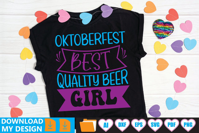 Oktoberfest Cold Beer Girl SVG CraftlabSvg29 