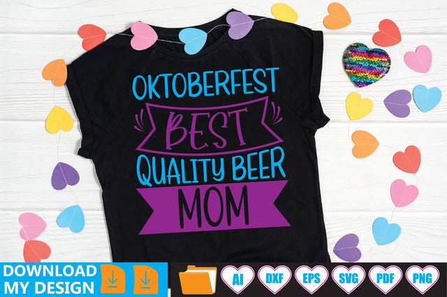 Oktoberfest Cold Beer Mom SVG CraftlabSvg29 