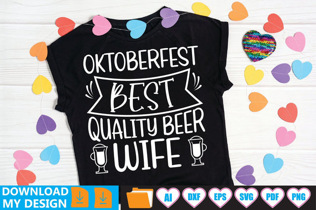 Oktoberfest Cold Beer Wife SVG CraftlabSvg29 