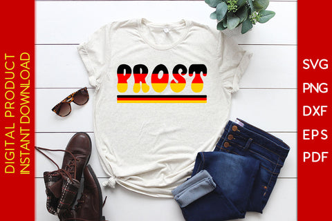 Oktoberfest German Flag Prost SVG PNG PDF Cut File SVG Creativedesigntee 