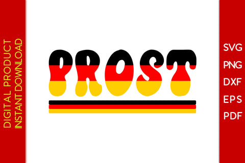 Oktoberfest German Flag Prost SVG PNG PDF Cut File SVG Creativedesigntee 