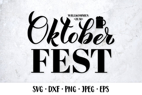 Oktoberfest SVG. German beer festival SVG LaBelezoka 