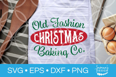 Old Fashion Christmas Baking Co SVG SVG SavanasDesign 