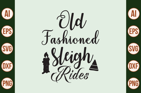 Old fashioned sleigh rides SVG SVG nirmal108roy 