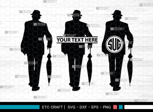 Old Man And Woman Monogram, Old Man And Woman Silhouette, Old Man & Woman SVG, Old Man Svg, Old Woman Svg, SB00391 SVG ETC Craft 