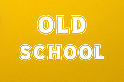 Old School 80s Font Font ampersand 
