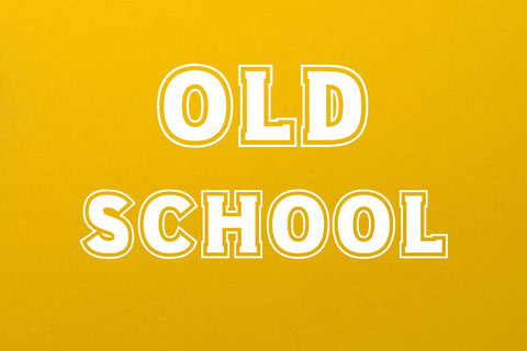 Old School 80s Font Font ampersand 