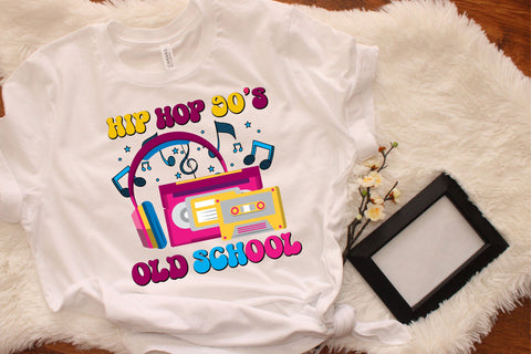 Old School Hip Hop 90s Cassette Lovers Sublimation Rupkotha 