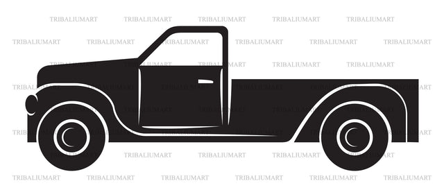 Old truck SVG TribaliumArtSF 