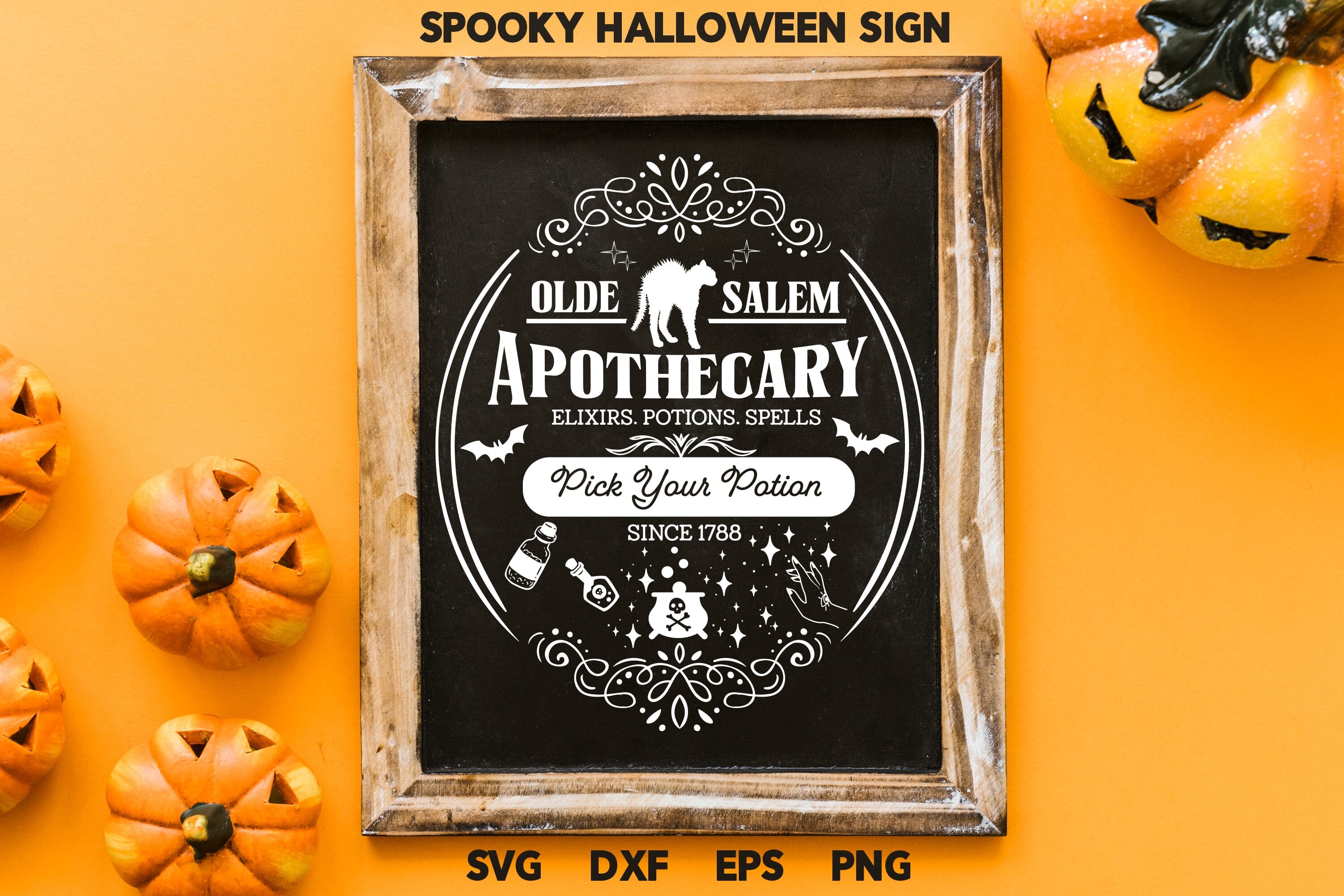 Spooky Apothecary Halloween Decorations - The Nerd's Wife