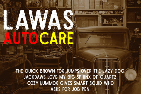 OLDIEST Font zafrans studio 