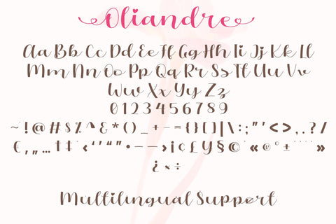 Oliandre | Lovely Layered Bouncy Font Font Katario Studio 