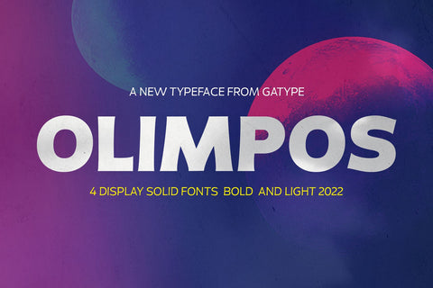 Olimpos Font gatype 