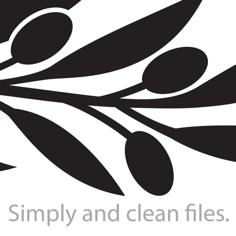 Olive Branch Svg Cutfile Clipart -  New Zealand