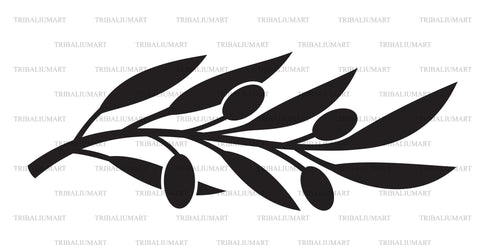 Olive branch SVG TribaliumArtSF 