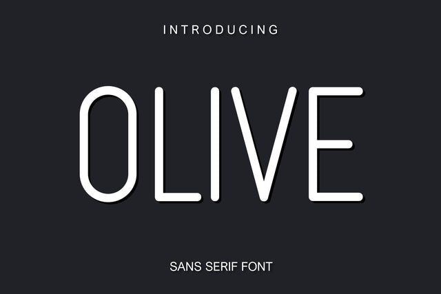 Olive Fonts Font Fox7 By Rattana 