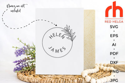 Olive Frame SVG - Olive Wreath Cut File SVG RedHelgaArt 