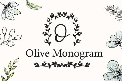 Olive Monogram Font Attype studio 