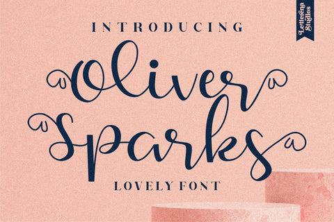 Oliver Sparks Font Letterena Studios 