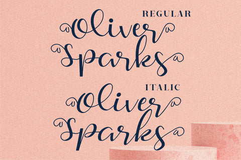 Oliver Sparks Font Letterena Studios 
