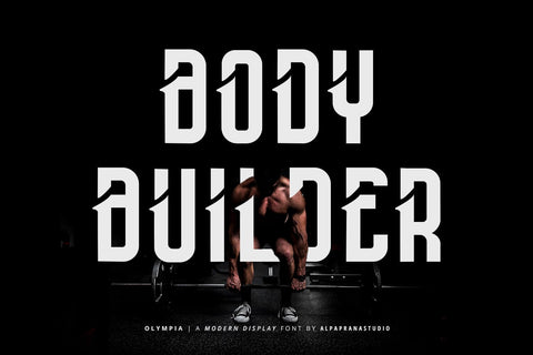 Olympia - Modern Display Font Font Alpaprana Studio 