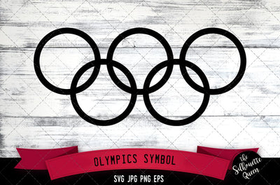 Olympics Symbol Icon SVG -Vector Symbol Commercial & Personal Use- Cricut,Silhouette,Cameo,Vinyl Cut SVG Loveleen Kaur 