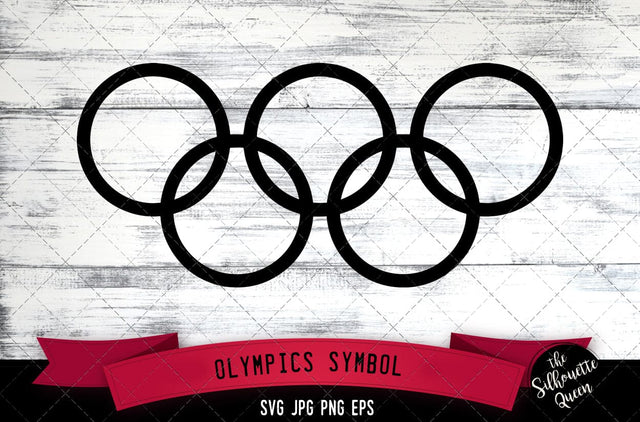Olympics Symbol Icon SVG -Vector Symbol Commercial & Personal Use- Cricut,Silhouette,Cameo,Vinyl Cut SVG Loveleen Kaur 