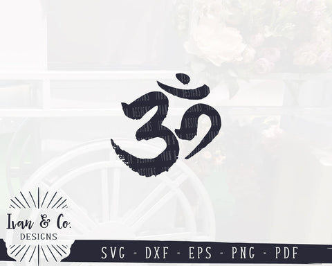 Om Symbol SVG Files | Meditation SVG | Yoga SVG | Calligraphy SVG | Round Sign SVG (949404200) SVG Ivan & Co. Designs 