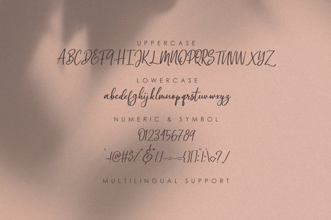 Omarta - Signature Font Font Dm Letter Studio 