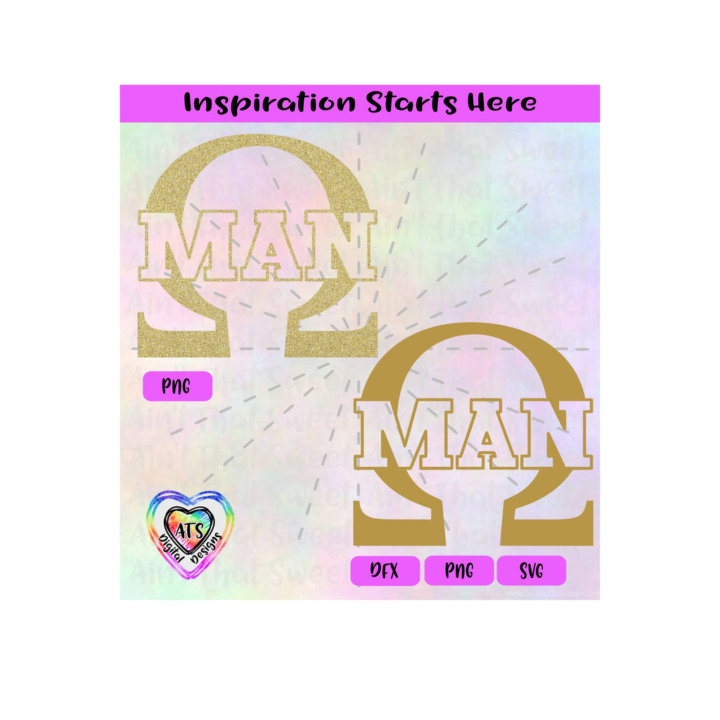 Omega Man - Transparent PNG SVG DXF - Silhouette, Cricut, ScanNCut - So ...