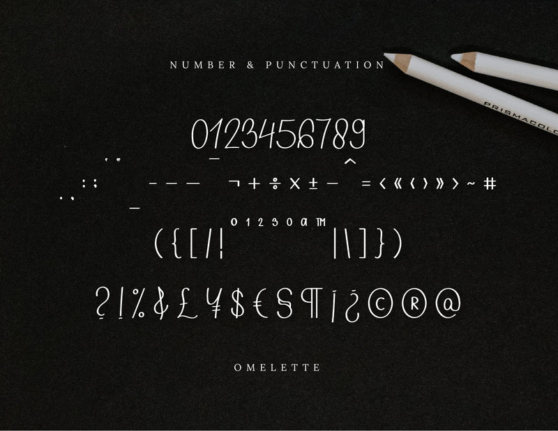 Omelette Script Signature - So Fontsy