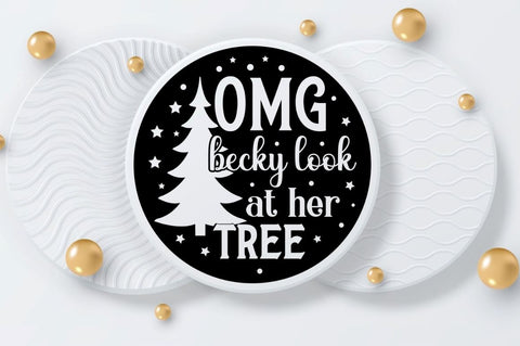 Omg becky look at her tree SVG SVG DESIGNISTIC 