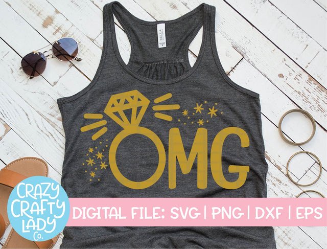 OMG SVG Crazy Crafty Lady Co. 